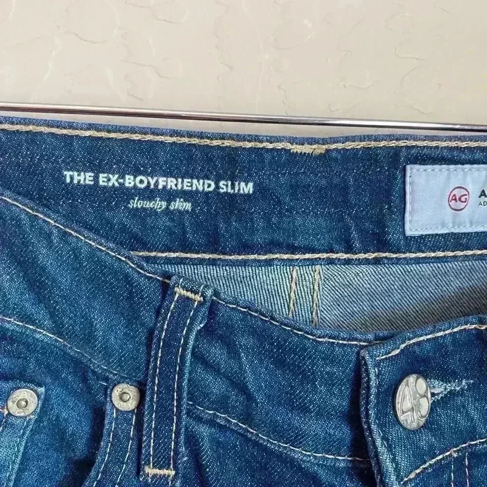 AG-ED Denim Ex-Boyfriend Slim Jeans Size 29‎